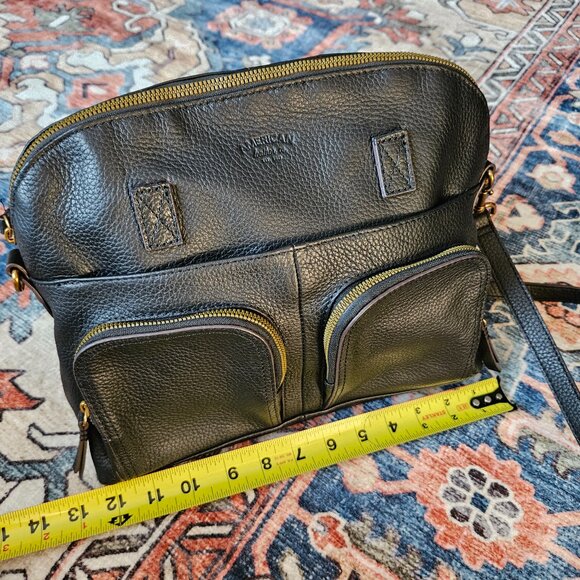 American Leather Co Geniue Leather Bag in Black - Picture 9 of 10